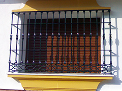 Fenstersicherung durch Gitter